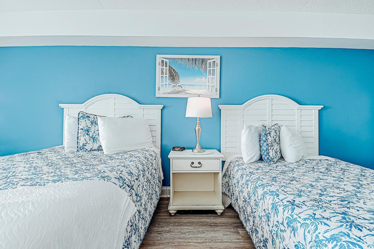 Ocean Front Comfy Condo W/Kitchen, Sleeps 4, Snowbird Paradise شاطئ ميرتل المظهر الخارجي الصورة