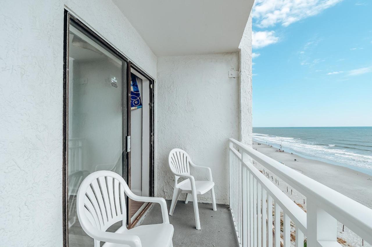 Ocean Front Comfy Condo W/Kitchen, Sleeps 4, Snowbird Paradise شاطئ ميرتل المظهر الخارجي الصورة